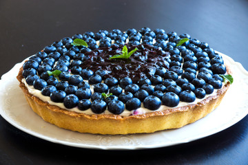 Blueberry pie