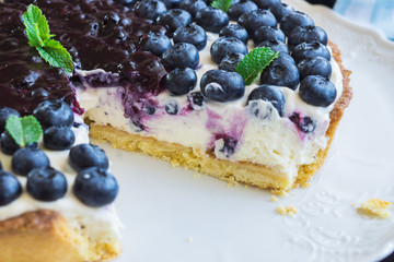 Blueberry pie