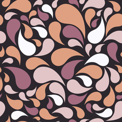 Ethnic boho seamless pattern with decorative drops. Print. Cloth design, wallpaper. - 118367162