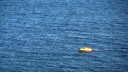 boat trip on the surface