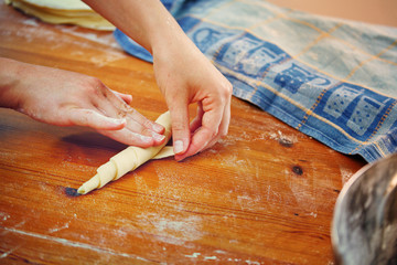 Baking Croissants