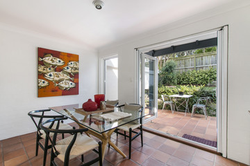 bright beautiful dining room
