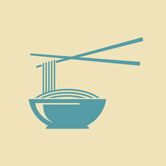 Noodles vector icon