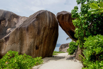 Seychellen - La Digue - Anse Source d'Argent