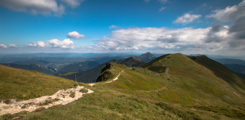 Slovakian mountain Mala Fatra, area of National Nature Reserve Chleb, Slovakia 