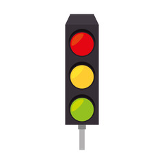 light traffic signal street stoplight icon