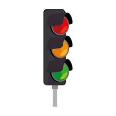 light traffic signal street stoplight icon