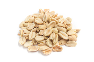 Close-up on a peanuts