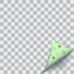 colored curved leaf angle