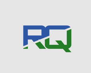 RQ company group linked letter logo
