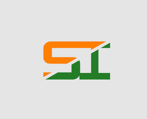 Si letters logo
