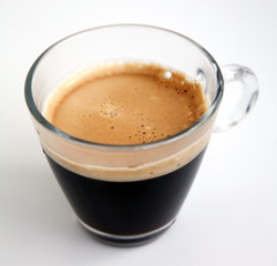 Espresso cup isolated on white background