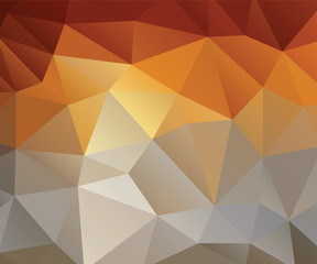 Abstract polygonal background - vector illustration