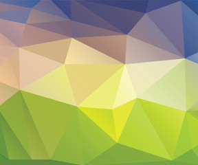 Abstract polygonal background - vector illustration