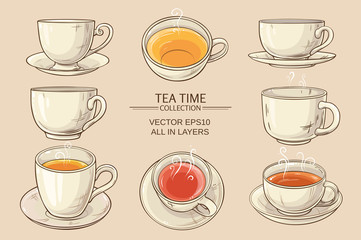 tea cups set
