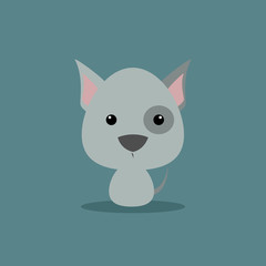 Cute Cartoon dog