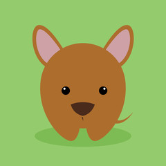 Cute Cartoon dog