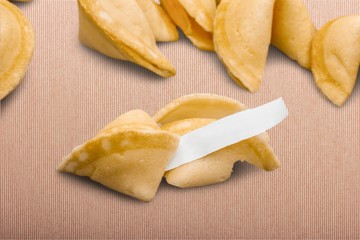Fortune cookie.