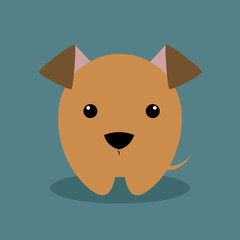 Cute Cartoon dog