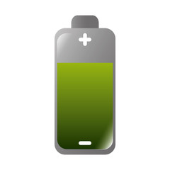 battery ecology green electricity save environmental power charge vector illustration isolated