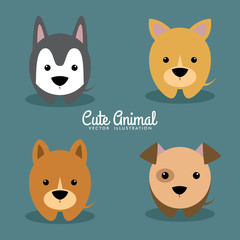 Cute Cartoon dogS