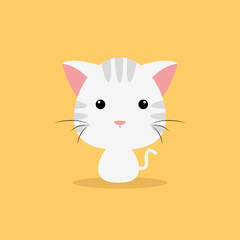 Cute Cartoon cat