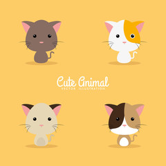 Cute Cartoon cats