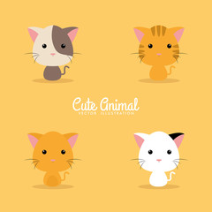 Cute Cartoon cats