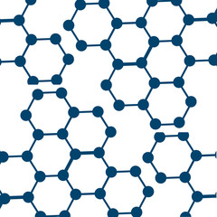 molecule structure isolated icon