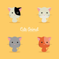 Cute Cartoon cats