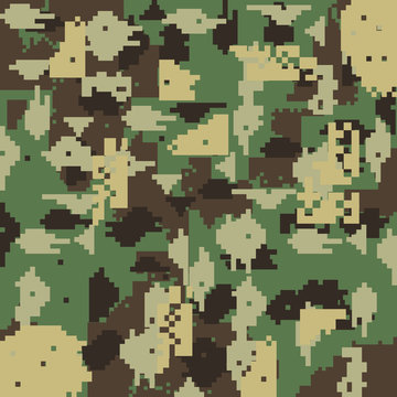 camouflage background pattern icon