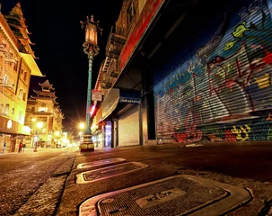 Raamstickers Chinatown © Stuart Monk
