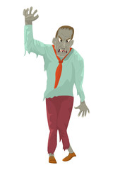 Zombie with outstretched hand