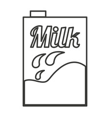 milk box container carton icon