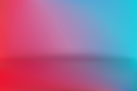 Background Studio Horizon Red Blue Vector