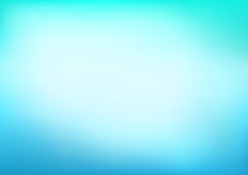 Abstract Blue Cyan Blurred Vector Background