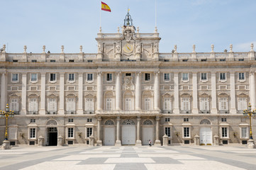 Obraz premium Royal Palace of Madrid - Spain