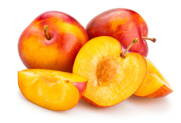 plum isolated