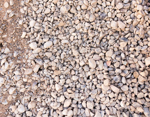 small gravel stones as a background