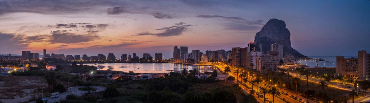 Calpe in Costa Blanca, Spain