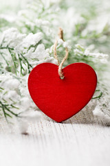 Christmas heart.