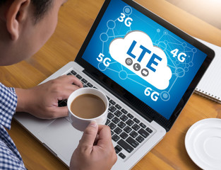 LTE CONCEPT  3g  4g  5g  6g