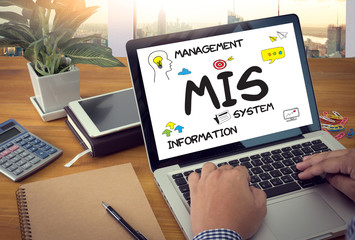 MIS  Management Information System  Data Development Information © onephoto