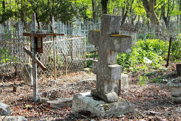 The Old cemetary. Historical part of Pyatigorsk