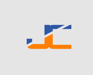 JC company group linked letter logo
