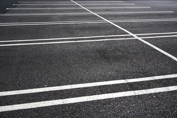 empty parking lot