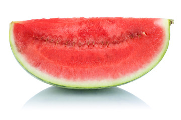 Wassermelone geschnitten Stück frische Frucht Obst Sommer Freis