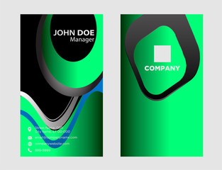 Vector business card
