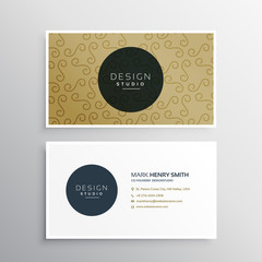 company business card template presentation