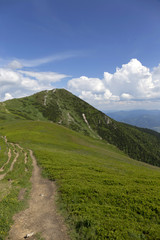 Naklejka na ściany i meble Big Krivan, the highest Peak in Mountains Little Fatra in Slovakia